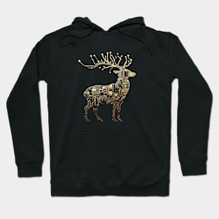 Motherboard Reindeer Hoodie